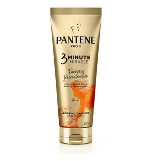 Acondicionador Pantene Pro V 3 Minute Miracle Fuerza Y Reconstrucción 300ml Acondicionador Pantene Pro V 3 Minute Miracle Fuerza Y Reconstrucción 300ml