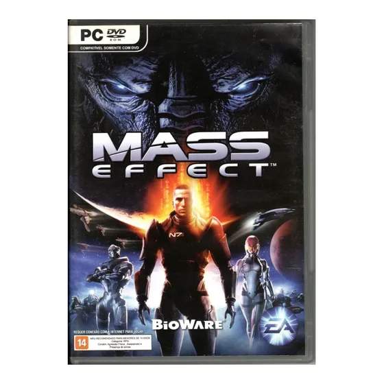 Jogo Pc Mass Effect Midia Física Original Lacrado Raridade