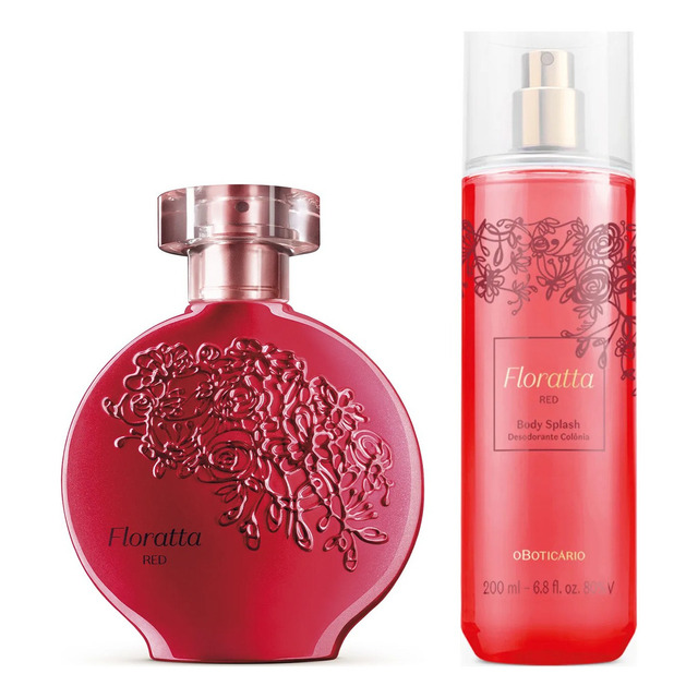 Floratta Red: Colônia 75ml + Body Splash Colônia 200ml Floratta Red: Colônia 75ml + Body Splash Colônia 200ml