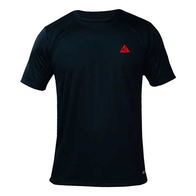 Camiseta Deportiva Hombre Originales Ripple Negro Blanco