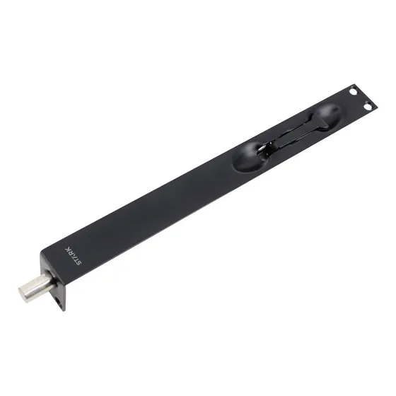 Picaporte Embutido De Palanca De 25x10. (negro Mate)