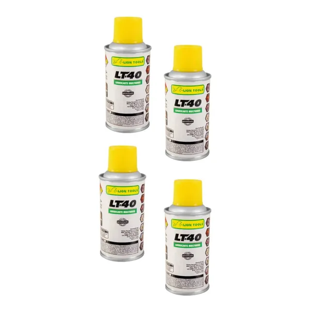 4 Lubricantes Multiusos Aflojatodo Lt 40 5.5 Oz Tipo Wd 40