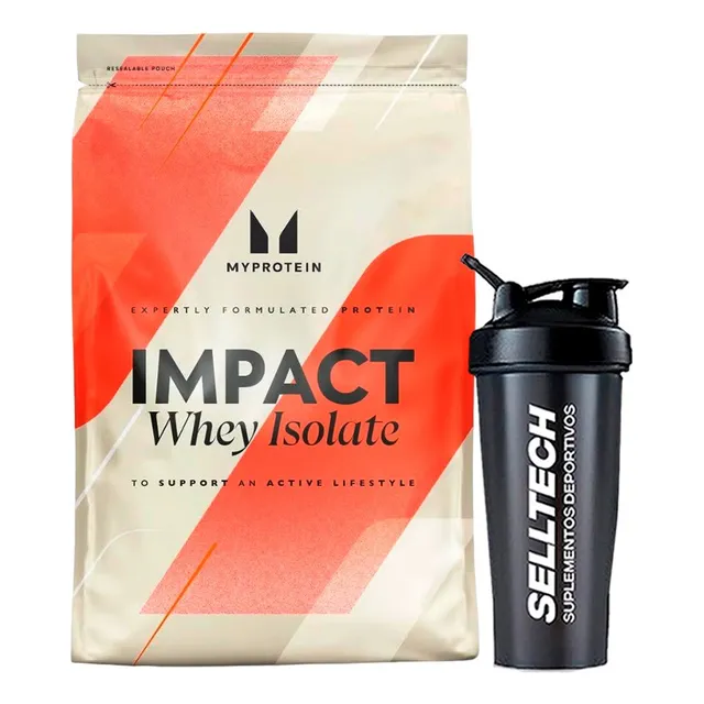Proteína Myprotein Impact Wheyisolate 2.5 Kg Vainilla+shaker