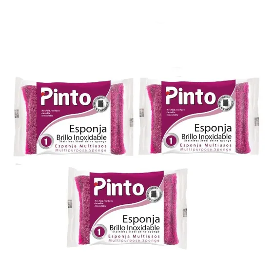 Esponja Ollas Y Brillo Fuller-pinto X 3 Unidades