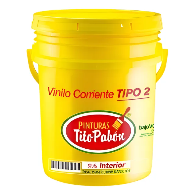 Tito Pabon Vinilo Tipo 2 Blanco 2.5gl Balde