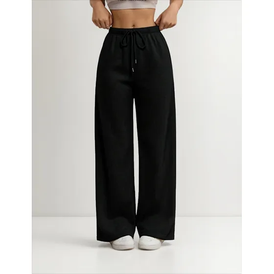 Pack 2 Pantalón Recto Jogger Buzo Mujer Algodón Forro Polar