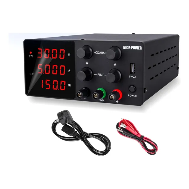Fuente De Alimentación Regulable Laboratorio 30v 5a 150 W