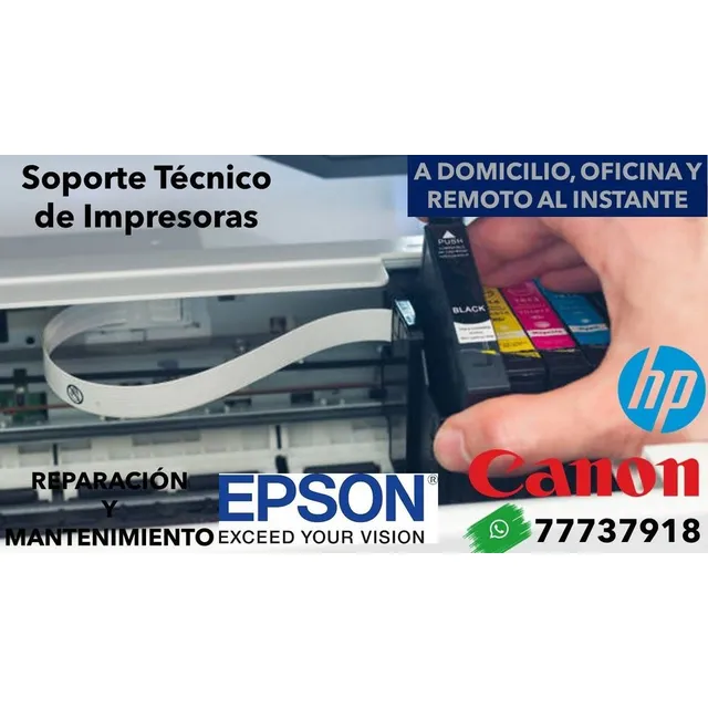 Tecnico De Impresoras A Domicilio