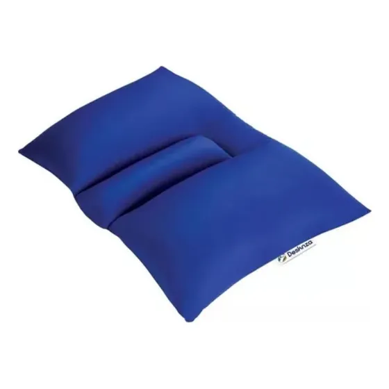 Almohada Dormir Antironquido Antiapnea Color Azul
