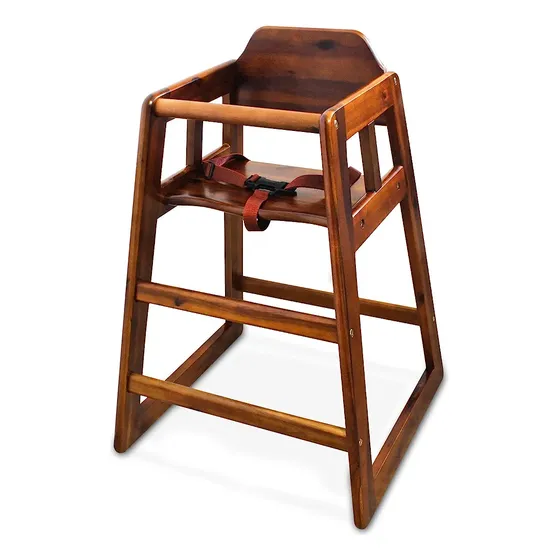 Silla Alta Para Niños Nogal Winco 