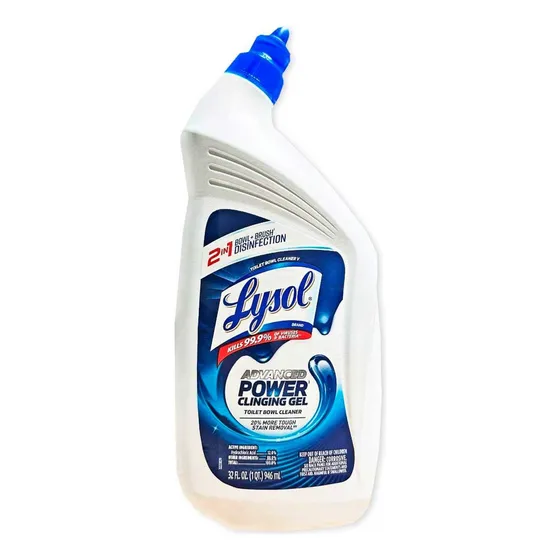 Limpiador Lysol En Gel Advanced Power Wc Pocetas 99% Virus