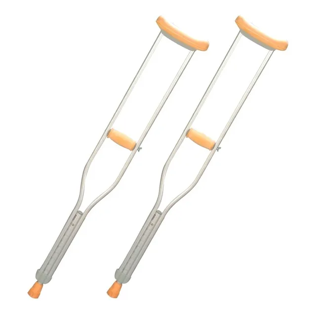 Muleta De Aluminio Ultra Liviana Altura Regulable
