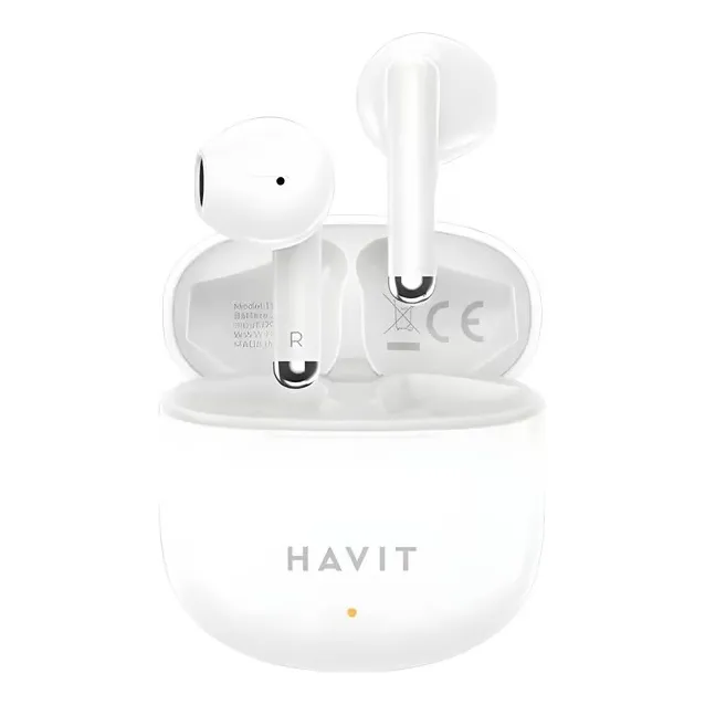 Audífonos Inalámbricos, Havit-tw976, 5h, Color Blanco
