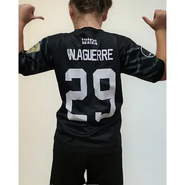 Equipo Camiseta Y Short Golero Aguerre Nuevo Niños