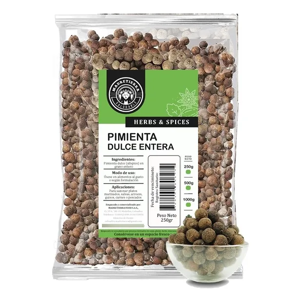 Pimienta Dulce En Pepa X250gr - g a $102