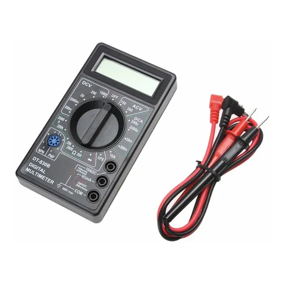 Multimetro Digital Dt830b Compacto Y Sencillo Todomicro Gtia