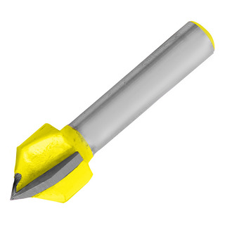 Broca Para Router Corte V 3/8 Zanco 1/4 Surtek Broca Para Router Corte V 3/8 Zanco 1/4 Surtek