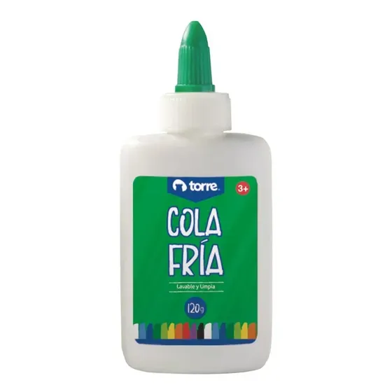 Cola Fria Escolar Torre 120 G Color Blanco | Cuotas sin interés
