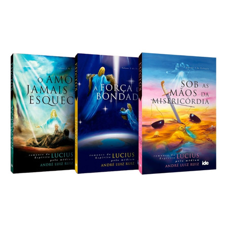 Kit Triologia Lucius A História Do Cristianismo No Século I - Romance Espírita - Ide Editora Kit Triologia Lucius A História Do Cristianismo No Século I - Romance Espírita - Ide Editora