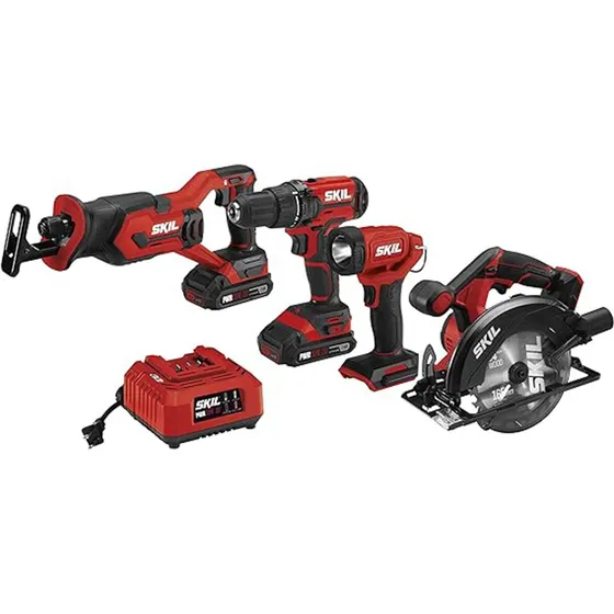 Taladro Inalambrico Skil Kit De 7 Herramientas 20v Completo