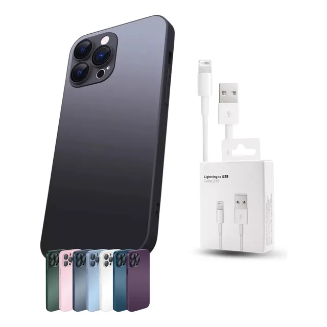 Capa Magnética Vidro Nano Glass Para iPhone 11 Ao 16 Pro Max