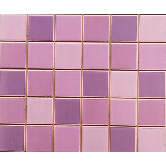 Cerámica Europea Mosaic Metalic Violet 25 X 25