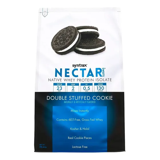 Proteína Aislada Nectar 2lb - Syntrax Sabor Double Stuffed Cookie