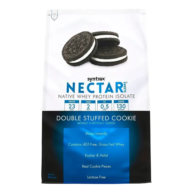 Proteína Aislada Nectar 2lb - Syntrax Sabor Double Stuffed Cookie