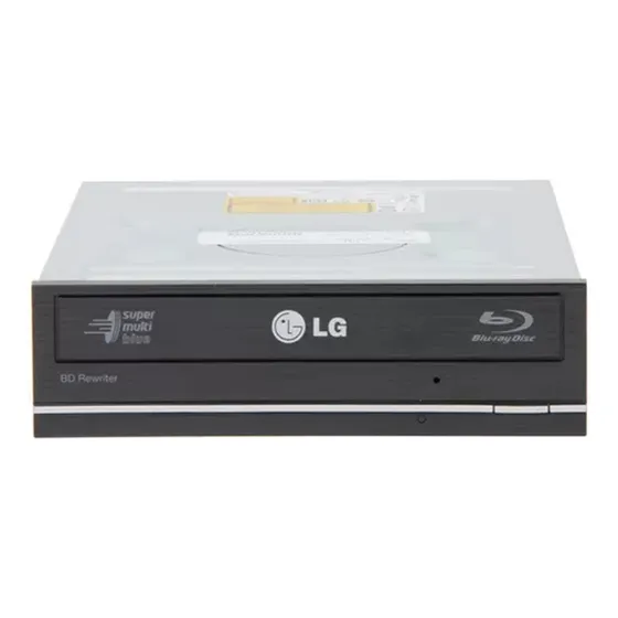 Unidad De Disco Óptico Bluray LG Cd Dvd Interna Sata Blu-ray