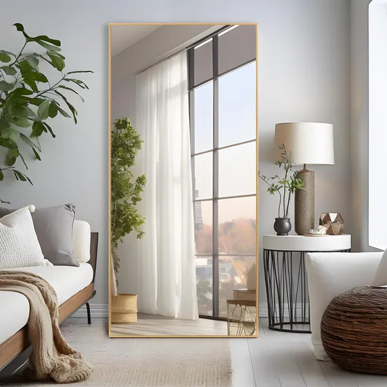 Neutype Espejo Longitud Completa Tocador Gimnasio Casa Pared
