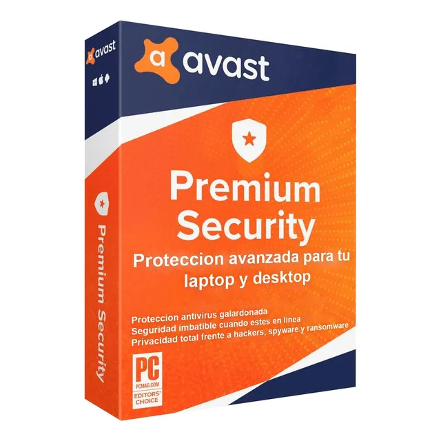 Antivirus Avast Premium Security 1 Dispositivo 1 Año