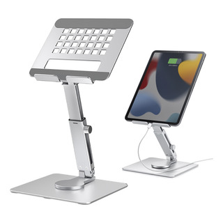 Soporte Ajustable 360° De Metal Para iPad Y Tableta Plegable Soporte Ajustable 360° De Metal Para iPad Y Tableta Plegable