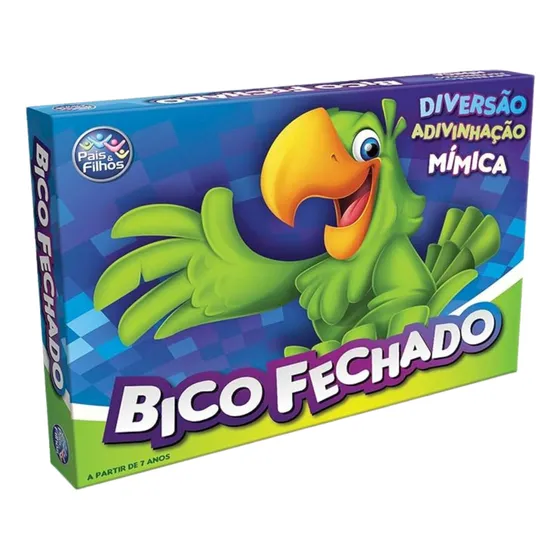 Jogo De Tabuleiro Bico Fechado Mímicas Desenhos Pais & Filho