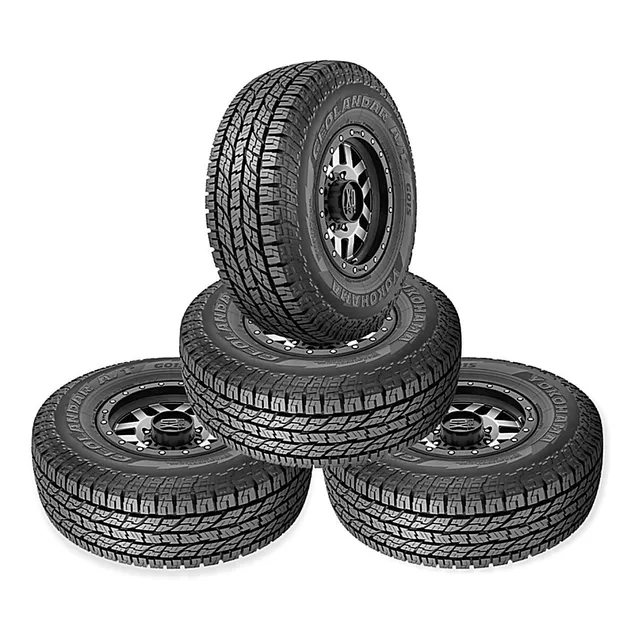 Kit De 4 Llantas Yokohama Geoa/tg015 Lt265/70r17 121/118s
