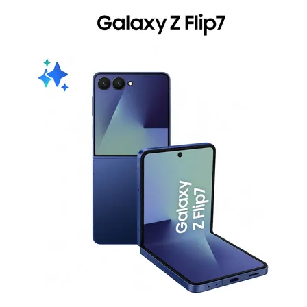 Celular Samsung Galaxy Z Flip 7 Sombra Azul