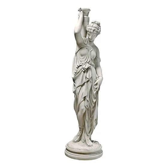 Design Toscano Dione Divina Diosa Agua Jardin Griego Estatua