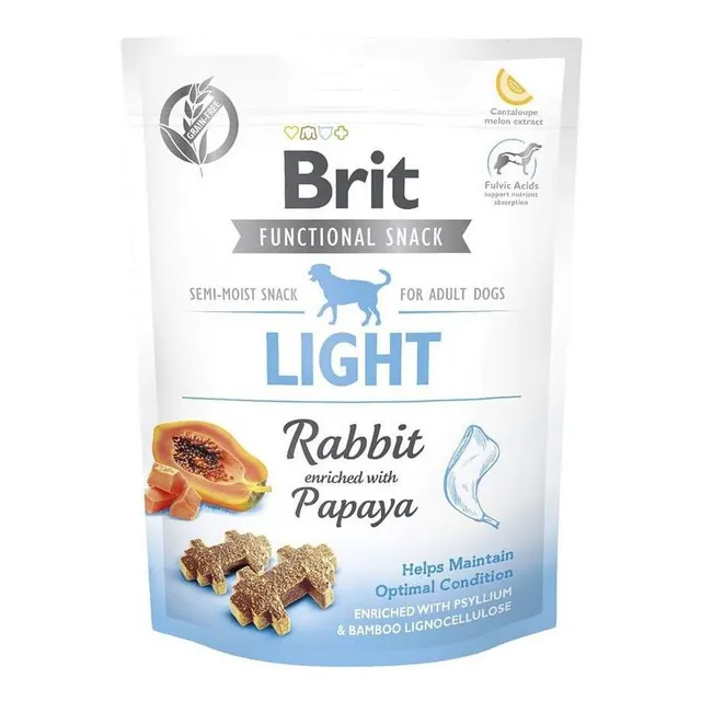 Snack Brit Care Perro Funcional Ligth 150gr. Np