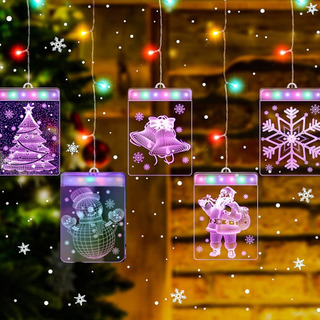 3d Led Usb Cuerda Lámpara Navidad Muñeco De Nieve Colgante D 3d Led Usb Cuerda Lámpara Navidad Muñeco De Nieve Colgante D