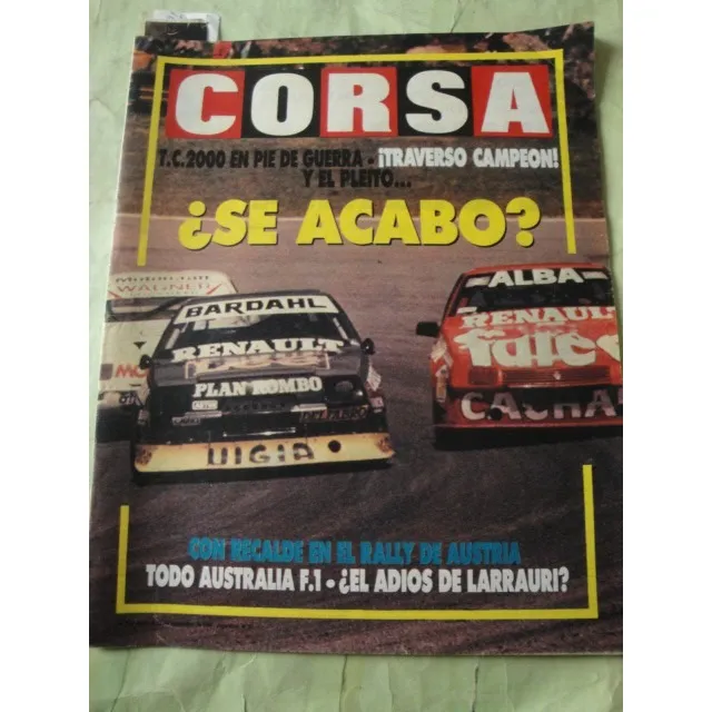 Corsa 1167 Tc2000 Formula 1 2 Indy Cars Prost Rally Turismo