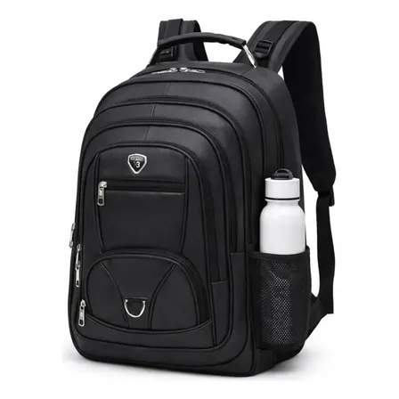 Mochila Bolsa Masculina Couro Faculdade Moderna Impermeável