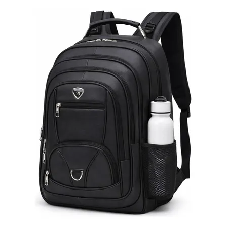 Mochila Bolsa Masculina Couro Faculdade Moderna Impermeável