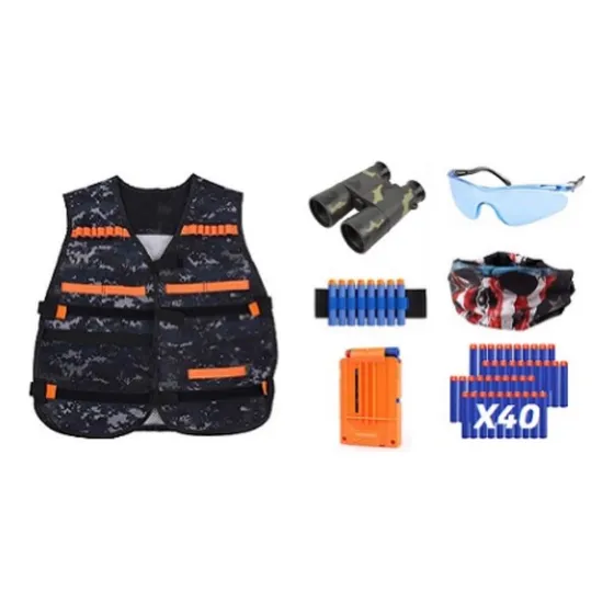 Set De Chaleco Táctico Nerf El Más Completo De Todos