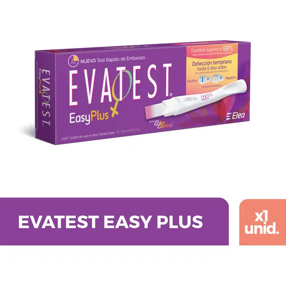 Evatest Easy Plus: 1 Test De Embarazo Fácil Y Rápido