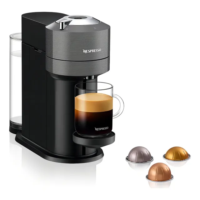 Cafetera Nespresso Nespresso Vertuo Next GCV1 automática dark grey para cápsulas monodosis