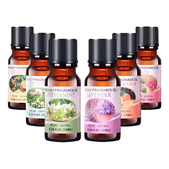 Esencias Aromaticas Aceites Para Humificador Difusor Set X6 