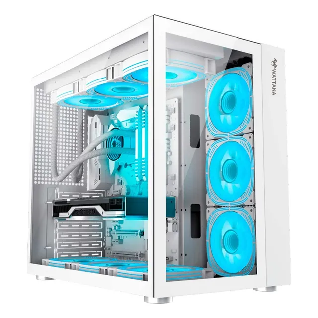 Chasis Wattana Artico Snow 7. Fan Rgb 120mm Blanco