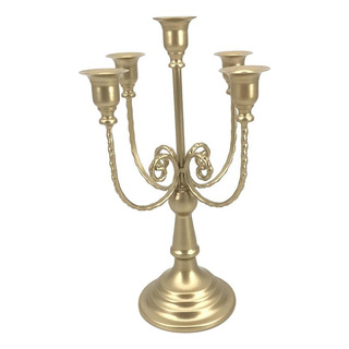 Candelabro De Boda De 5 Brazos Para Mesa De Salón Candelabro De Boda De 5 Brazos Para Mesa De Salón