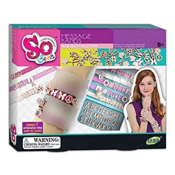 Set De Creación De Pulseras Para Niñas - Set Bisutería