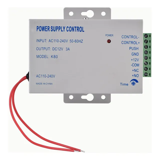 Fuente De Alimentación 12v 3a Para Control De Acceso Puerta