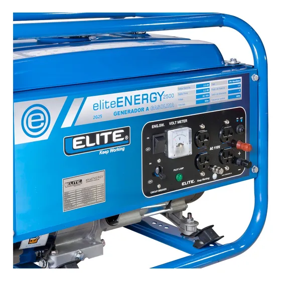 Planta Generadora Elite Gasolina 2.5kw 5.5hp